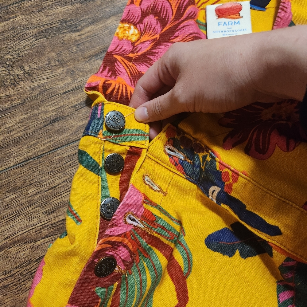 Farm Rio Sabrina Short Overalls - Picture 8 of 9